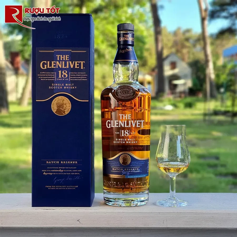 ruou glenlivet 18 single malt