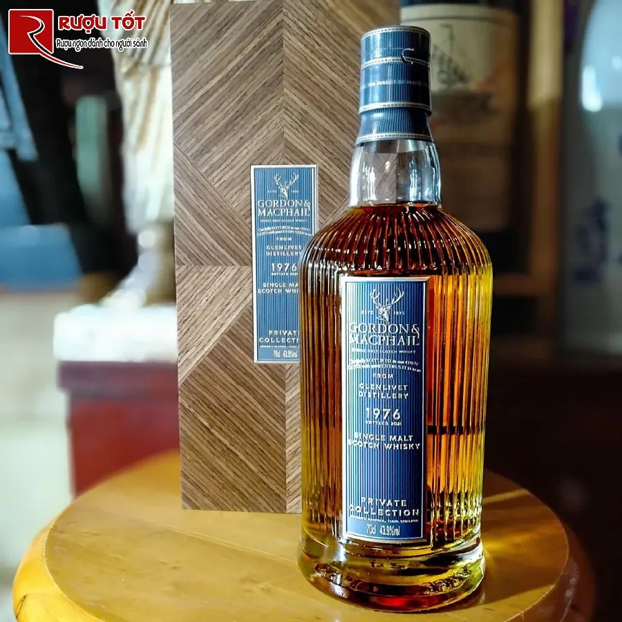 ruou glenlivet 1976 private collection gordon and macphail