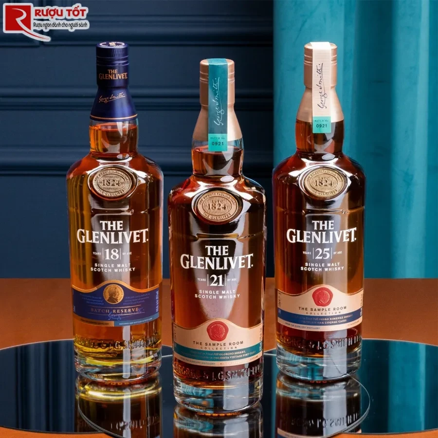 Rượu Glenlivet 21 Years