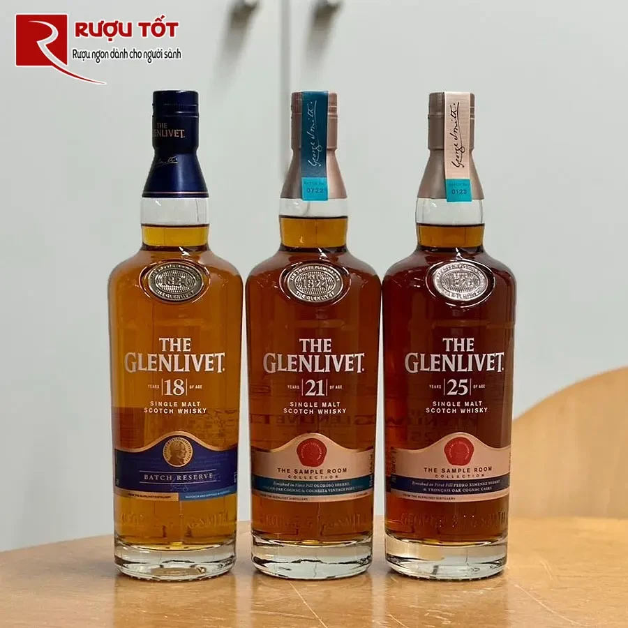 ruou glenlivet 25 cao cap
