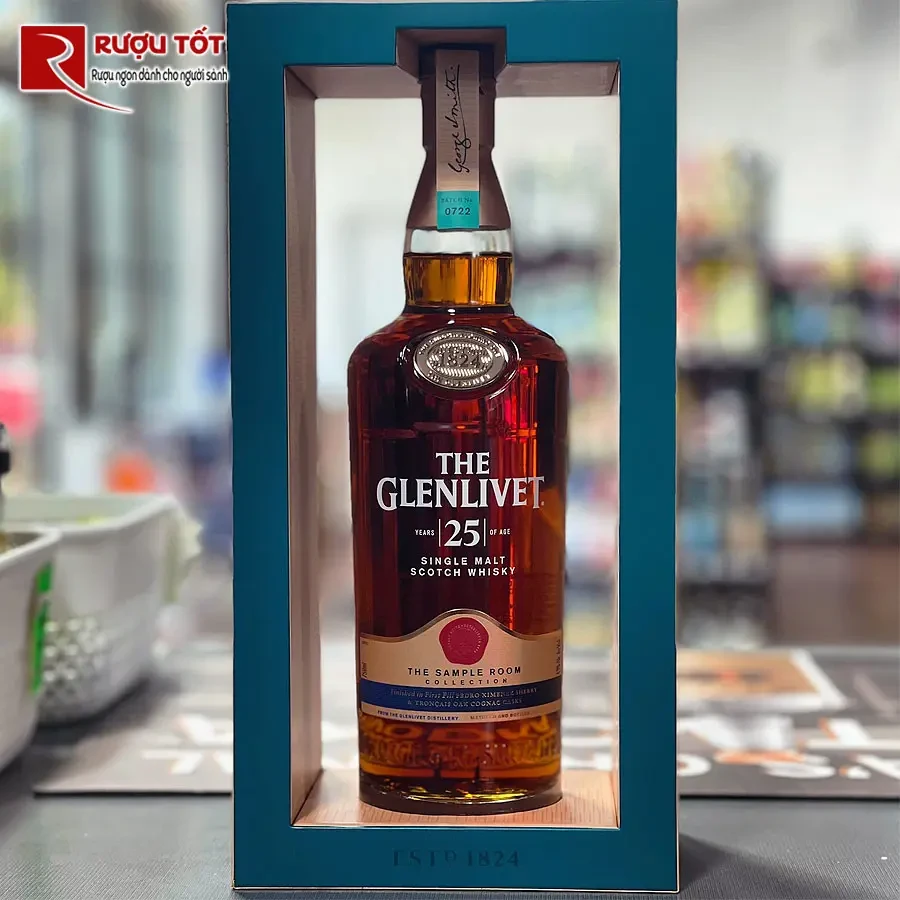 ruou glenlivet 25 single malt