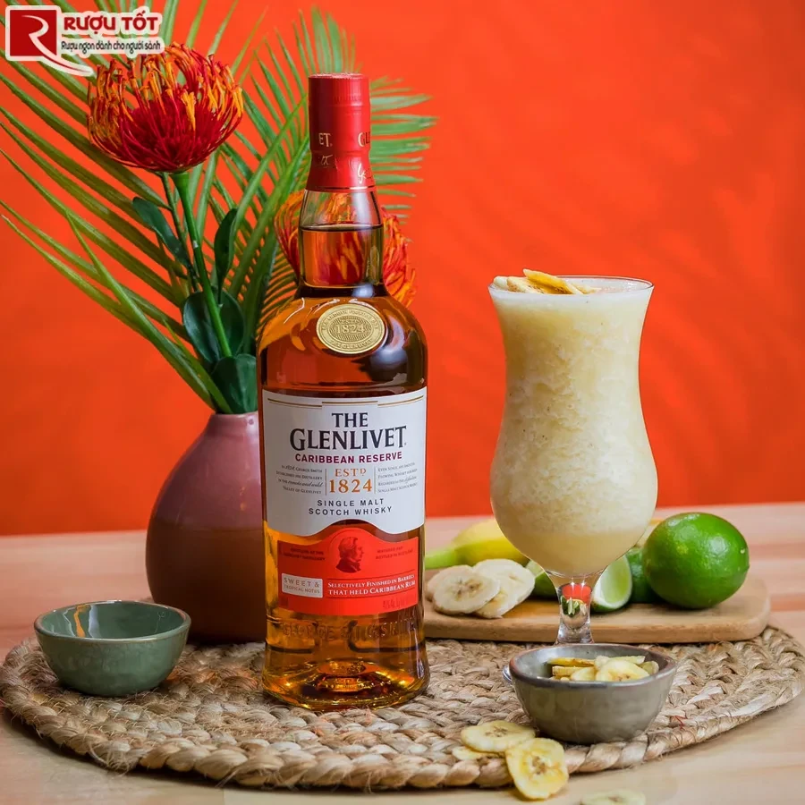 Rượu Glenlivet Caribbean Reserve 700ml