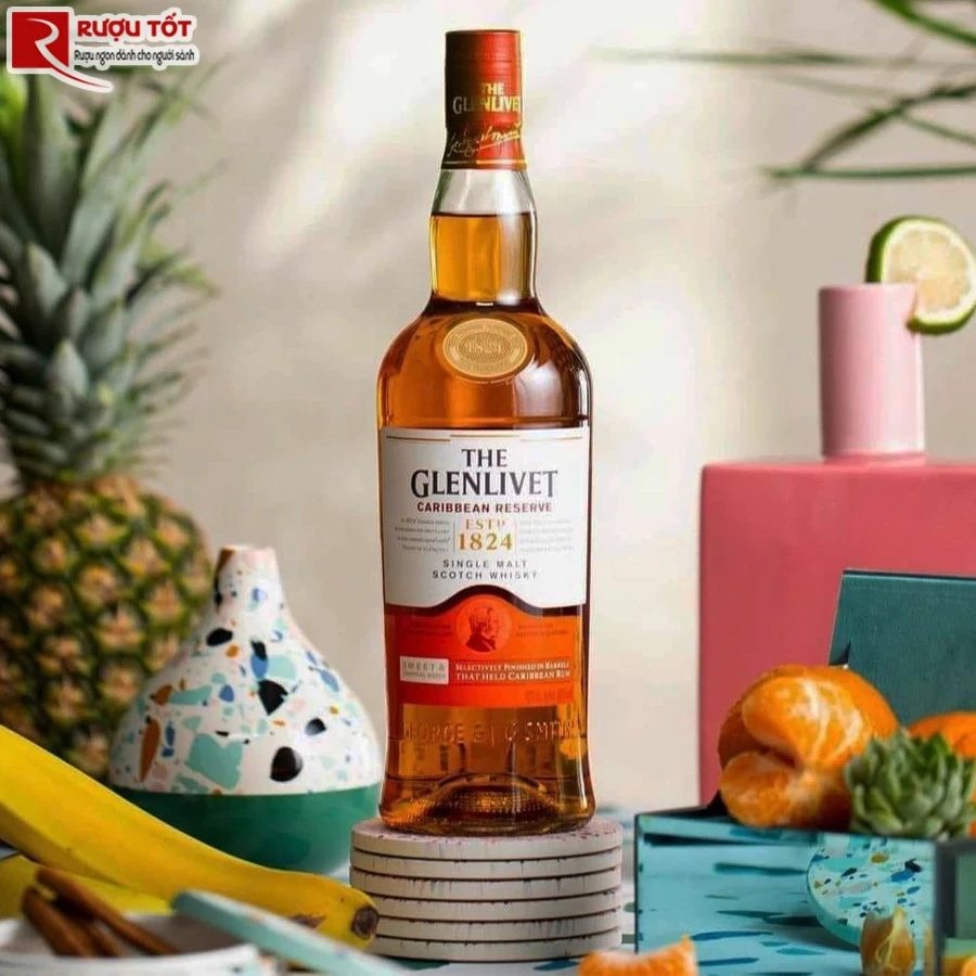 Rượu Glenlivet Caribbean Reserve