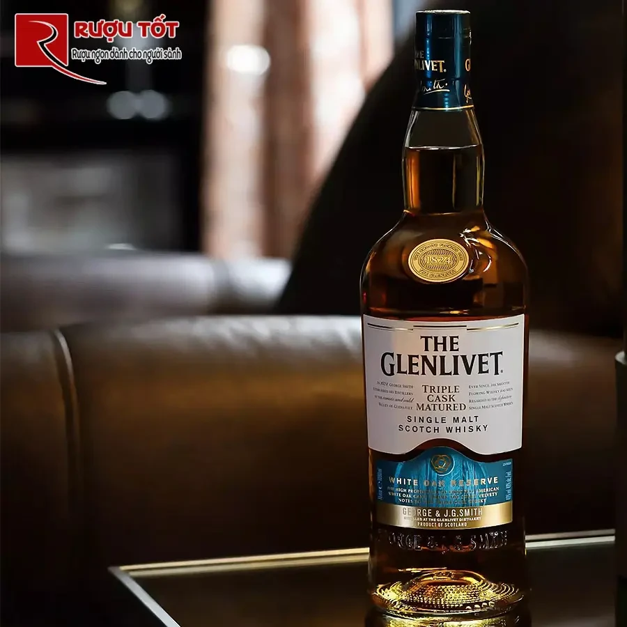 ruou glenlivet white oak reserve 1l