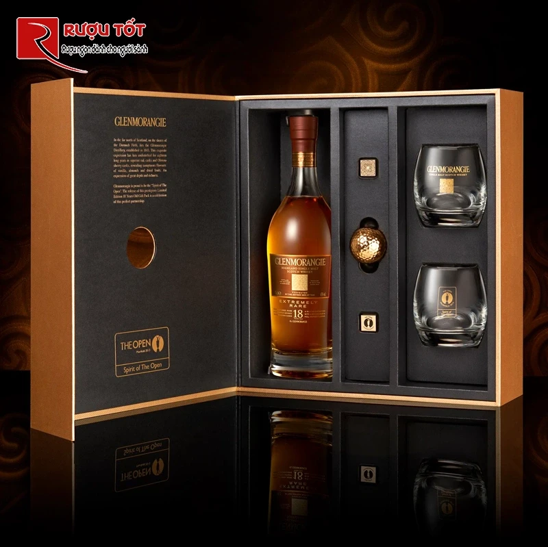 Rượu Glenmorangie 18 Year Old Golf