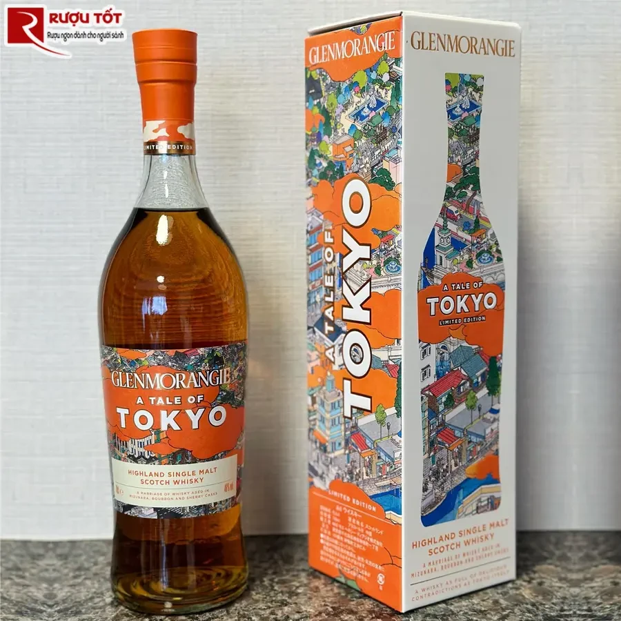Rượu Glenmorangie A Tale Of Tokyo Nhập Khẩu
