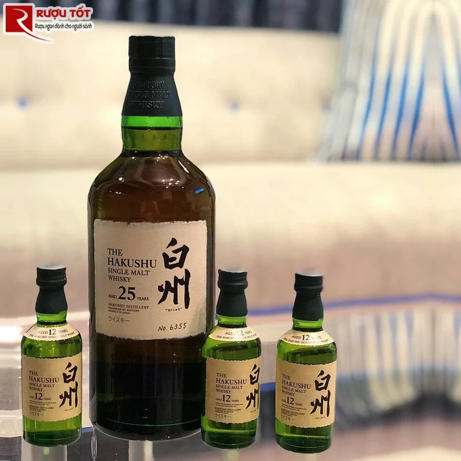 Rượu Hakushu 25 Cao Cấp