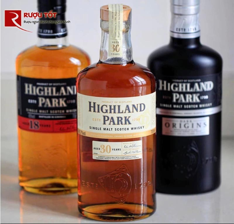 Rượu Highland Park 30 Year Old