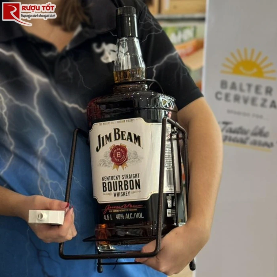 Rượu Jim Beam 4 5l Chính Hãng