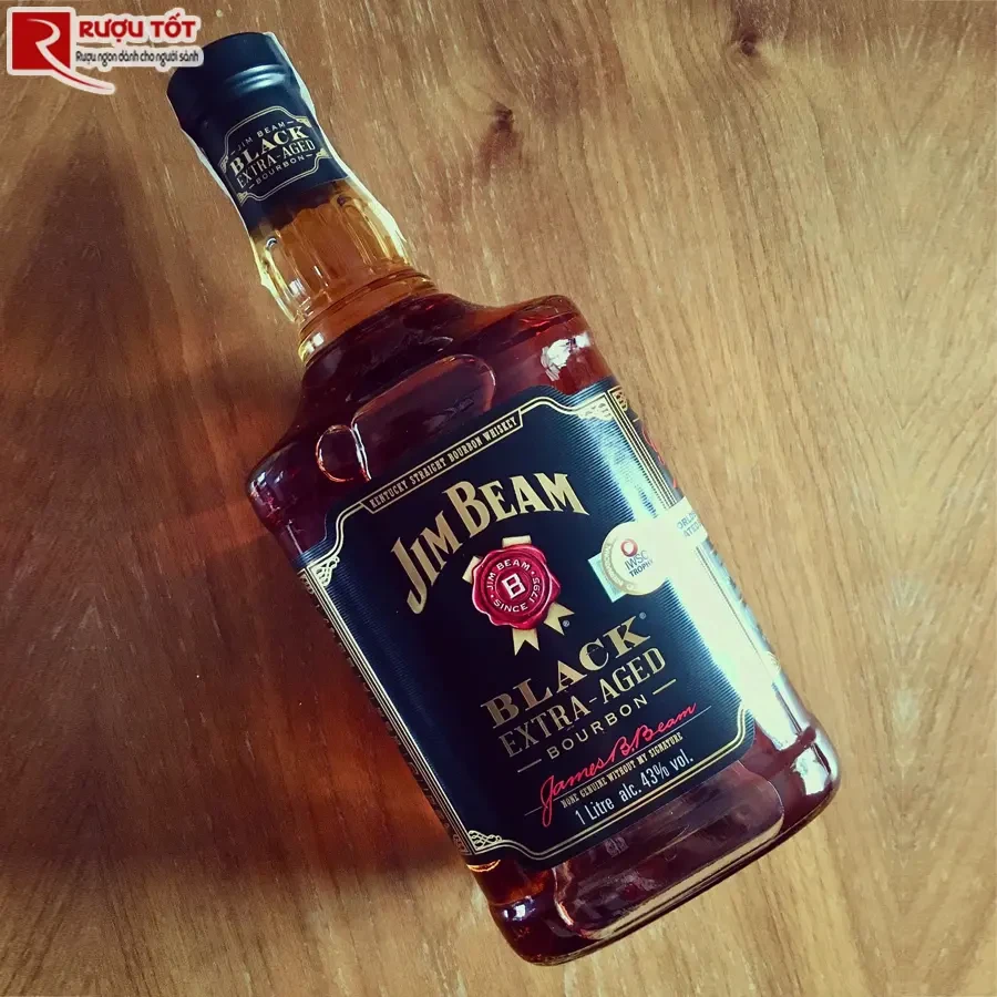 Rượu Jim Beam Black 1L Giá Tốt