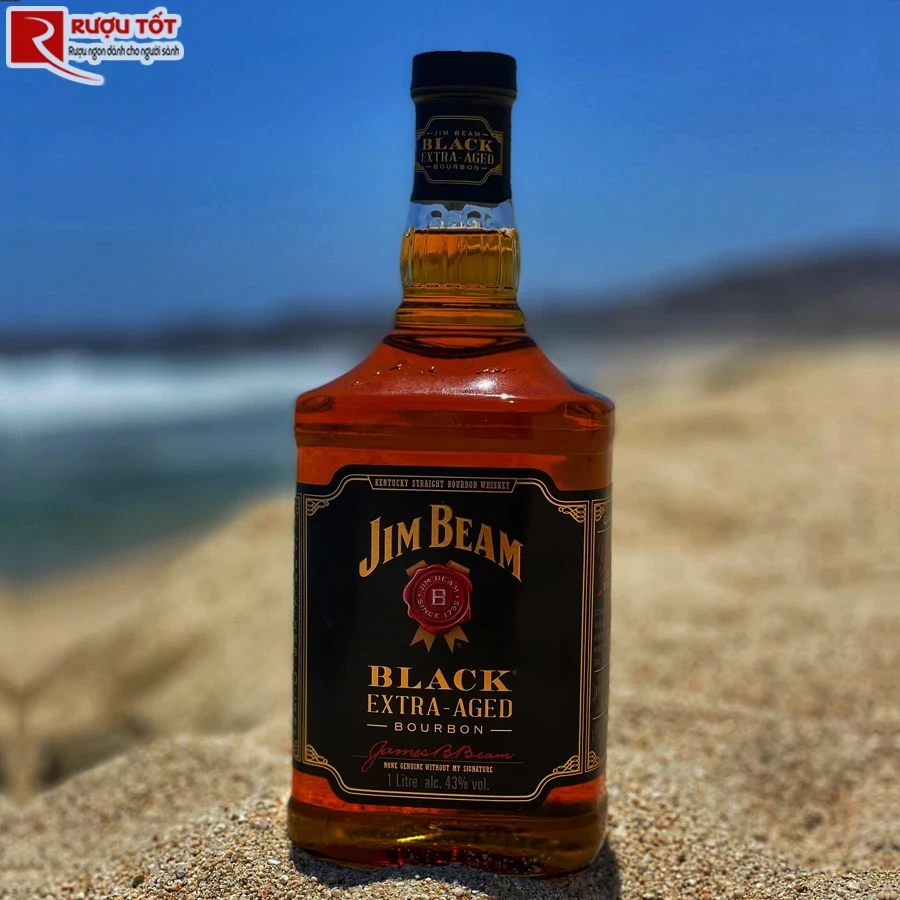 Rượu Jim Beam Black 1L Nhập Khẩu