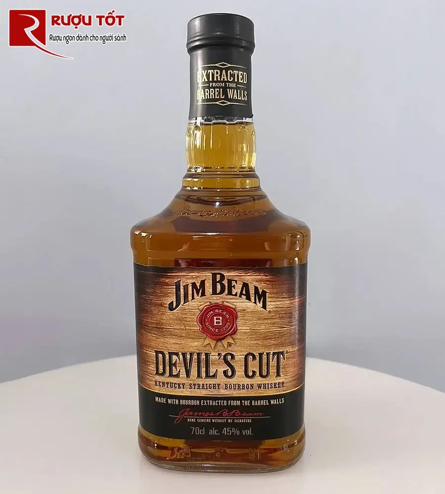 ruou jim beam devils cut bourbon