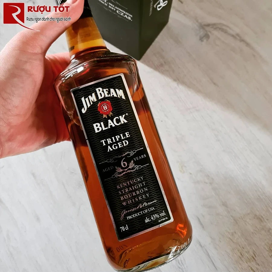 Ruou jim beam triple aged