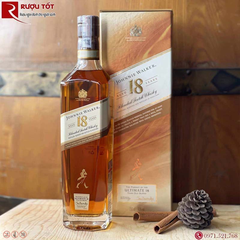 Rượu Johnnie Walker 18 750ml