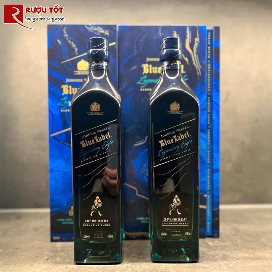 ruou johnnie walker legendary eight 43,8% 700ml scotland