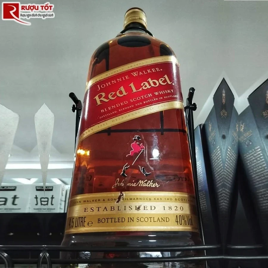 Rượu Johnnie Walker Red Label 4 5L Nhập Khẩu
