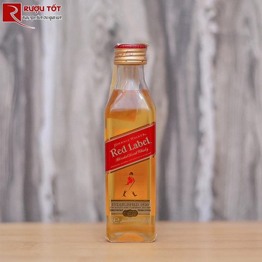 Ruou Johnnie Walker Red Label 5cl 