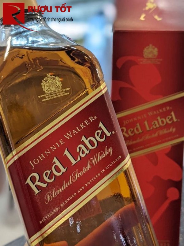 Rượu Johnnie Walker Red Label nhập khẩu giá tốt