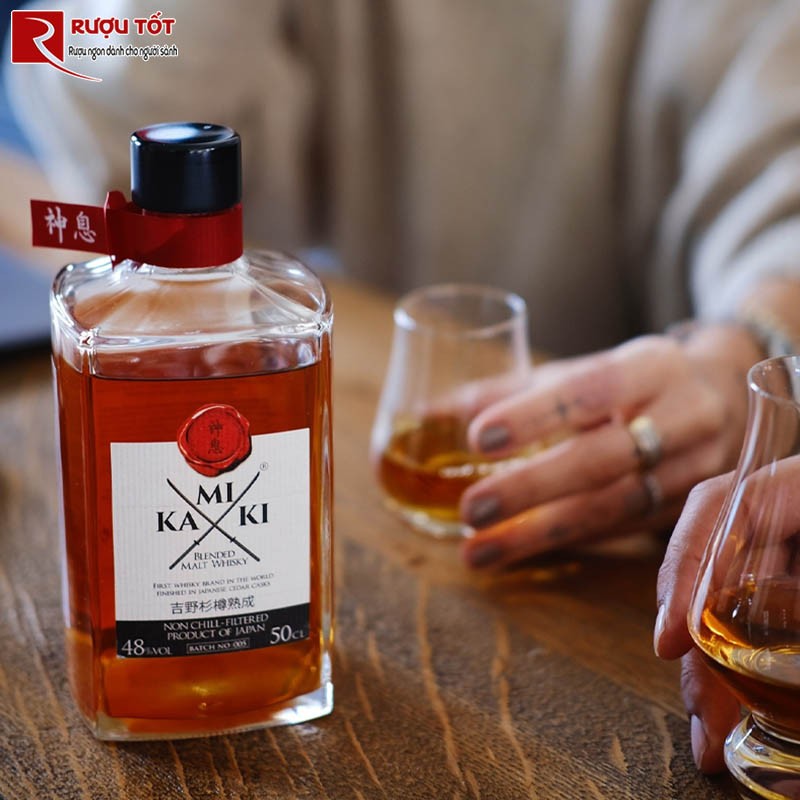 Rượu Kamiki Blended Malt Whisky