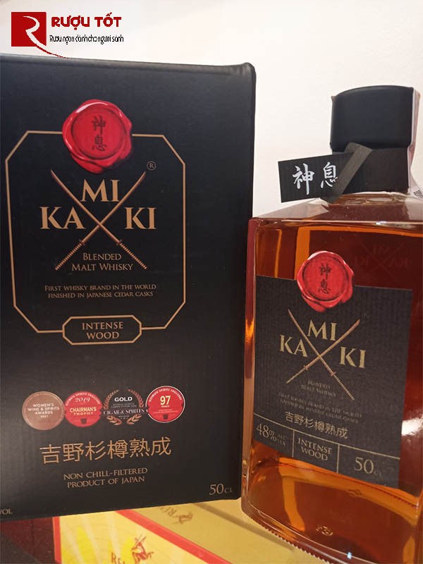 Rượu Kamiki-Intense-Wood hảo hạng