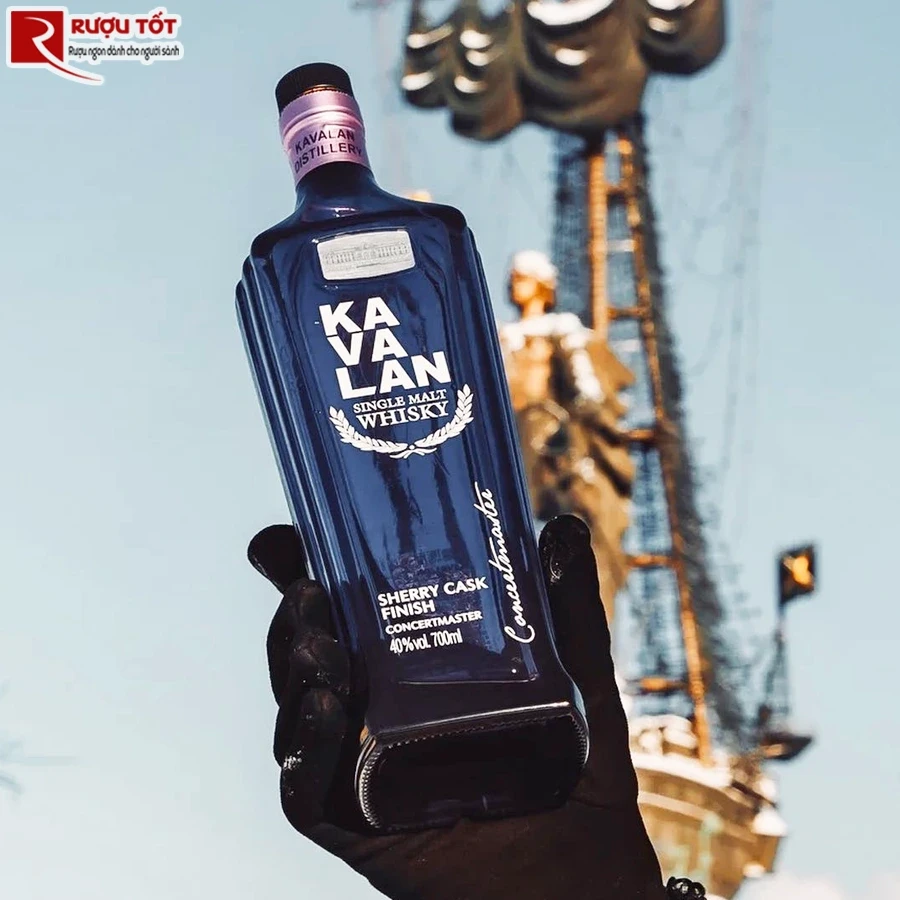 Ruou Kavalan Concertmaster Sherry Cask Finish 700ml