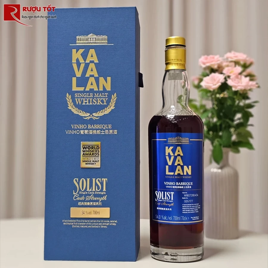 Ruou Kavalan Solist Vinho