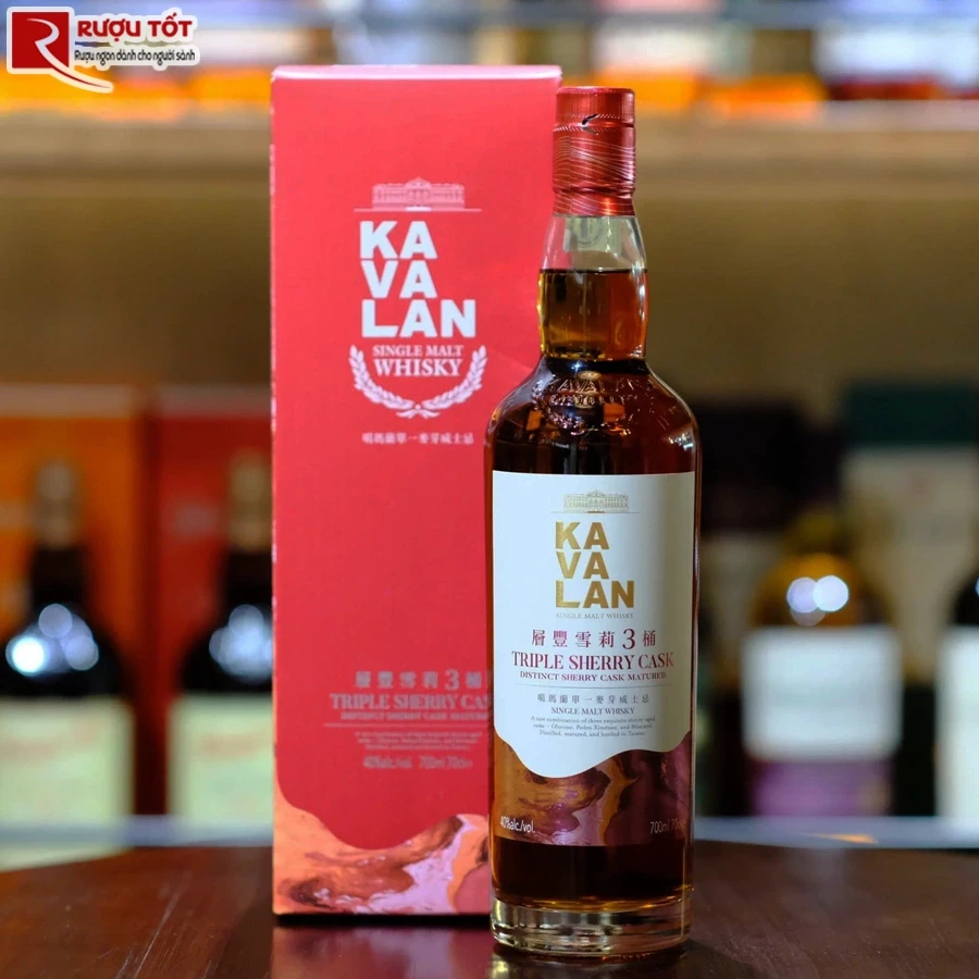 Ruou Kavalan Triple Sherry Cask 700ml