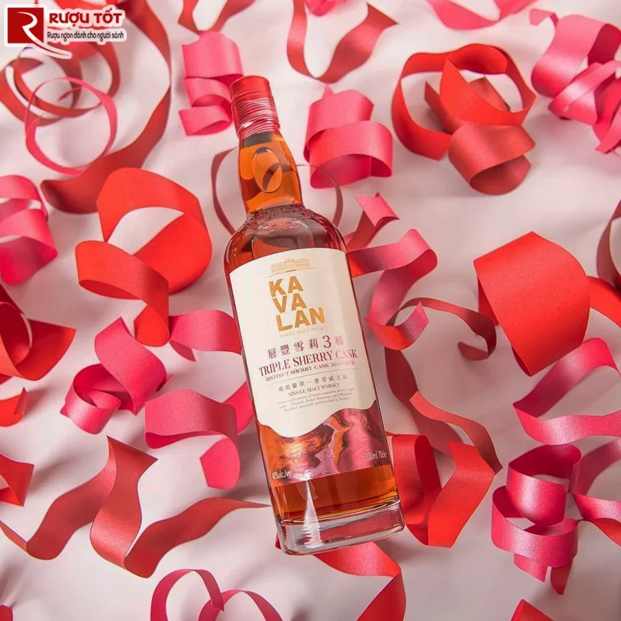 Ruou Kavalan Triple Sherry Cask Gia Tot