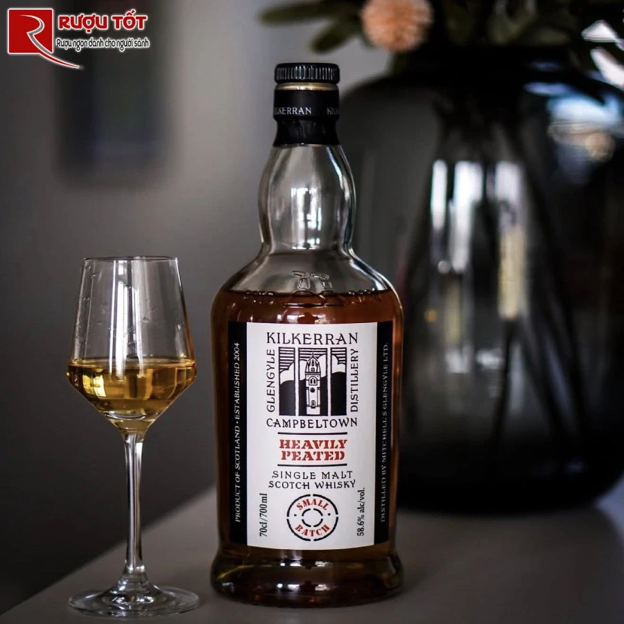 ruou kilkerran heavily peated batch 6