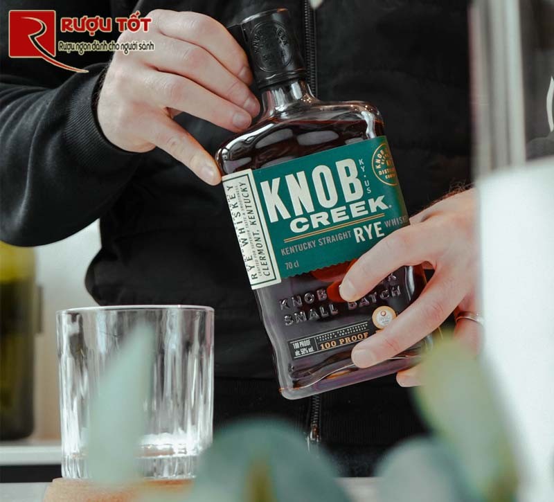 Rượu Knob Creek Bourbon Rye Whisky