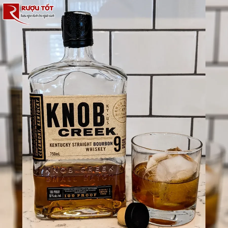 ruou knob creek bourbon whisky