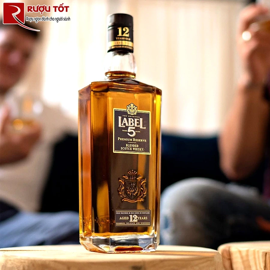 Rượu Label 5 12 năm