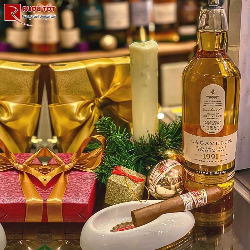 Rượu Lagavulin 1991 Chính Hãng
