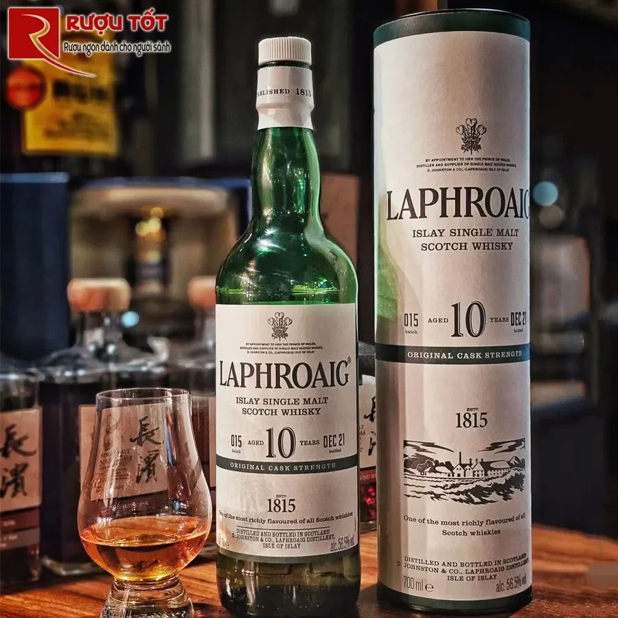 ruou laphroaig 10 batch 16 cask strength