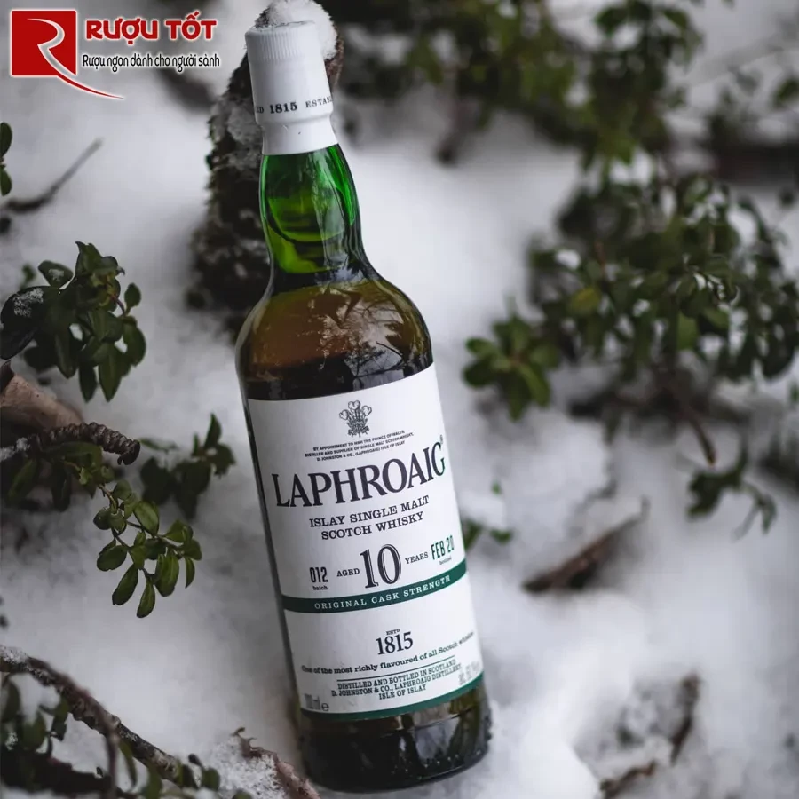 ruou laphroaig 10 cask strength