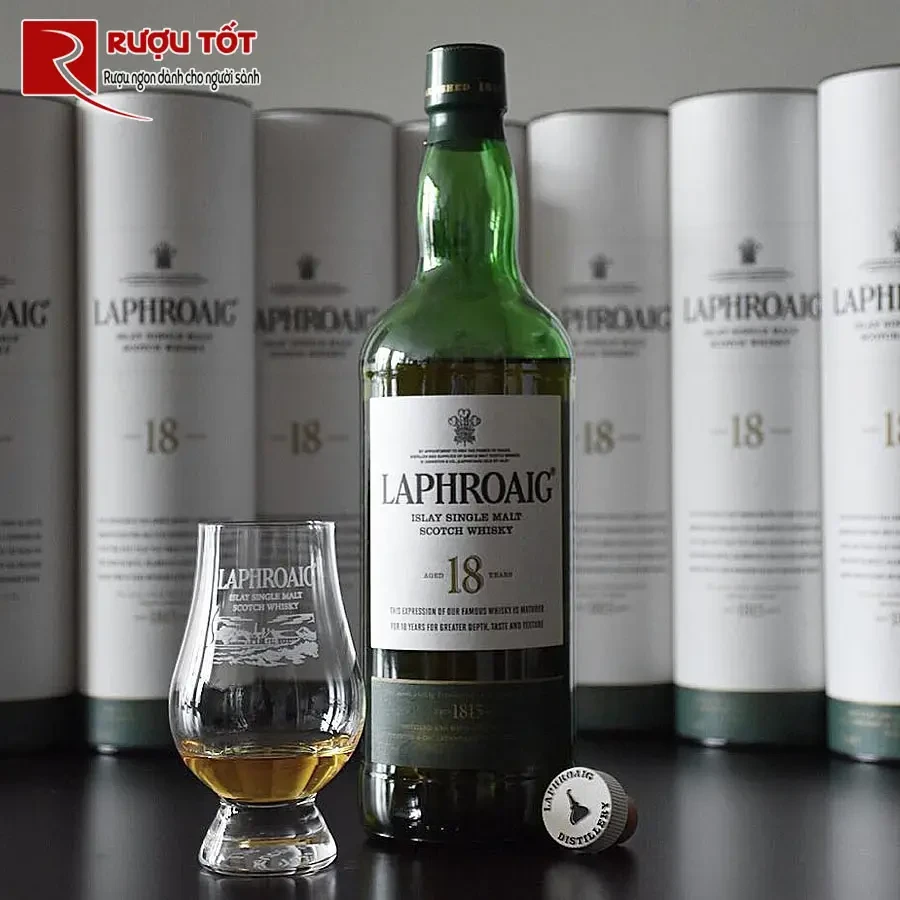 ruou laphroaig 18 years