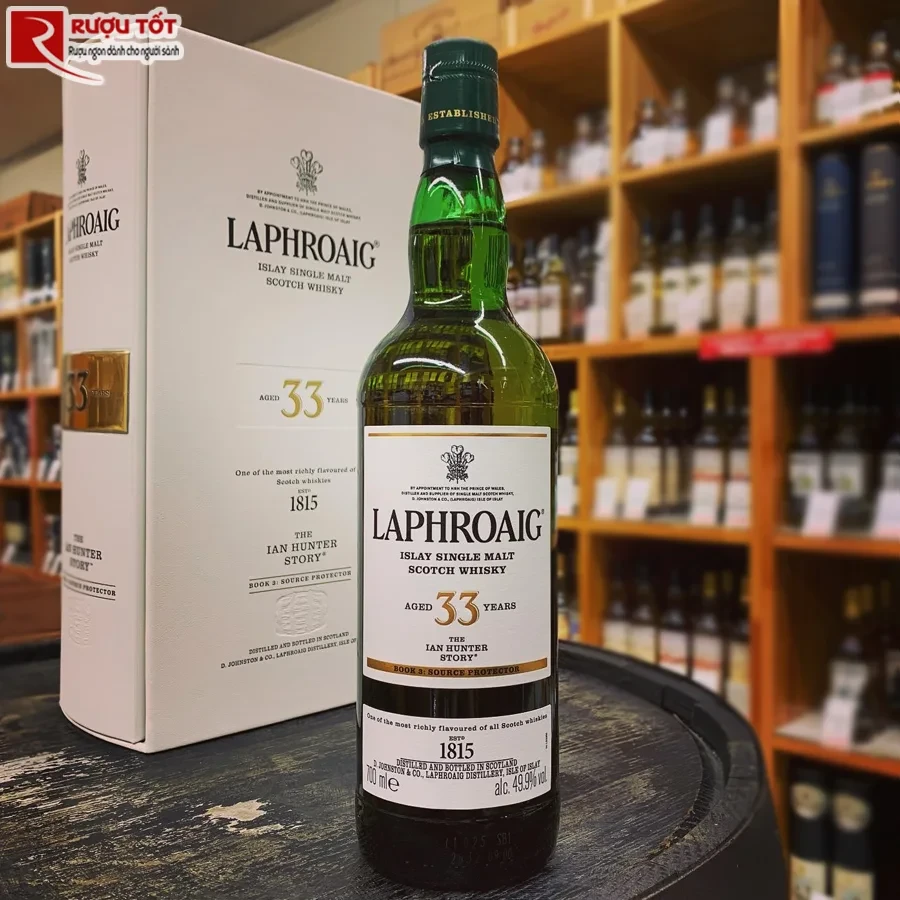 Rượu Laphroaig 33 Ian Hunter Book 3 Giá Tốt