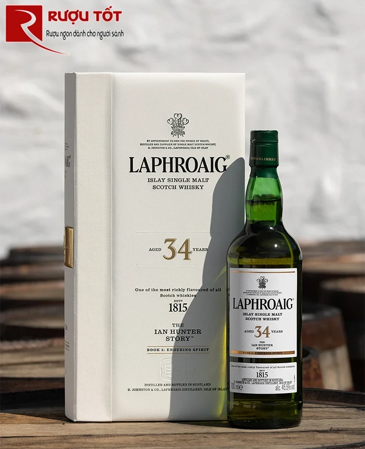 ruou Laphroaig 34 Book 5