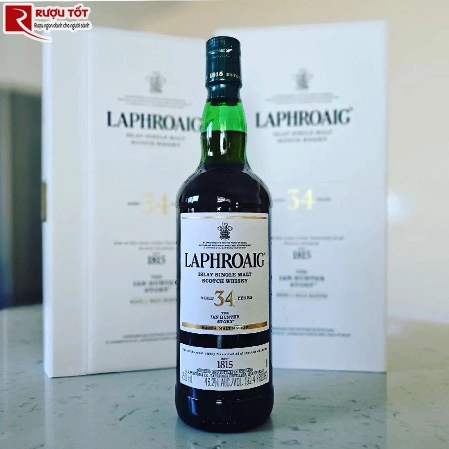 Rượu Laphroaig 34 Ian Hunter