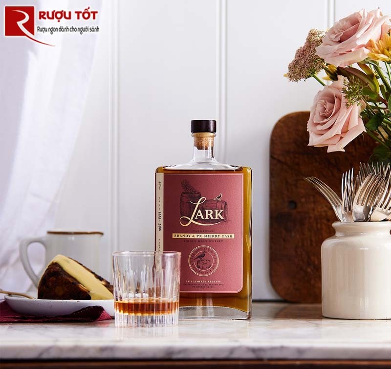 Rượu Lark Brandy PX Sherry Cask 500ml