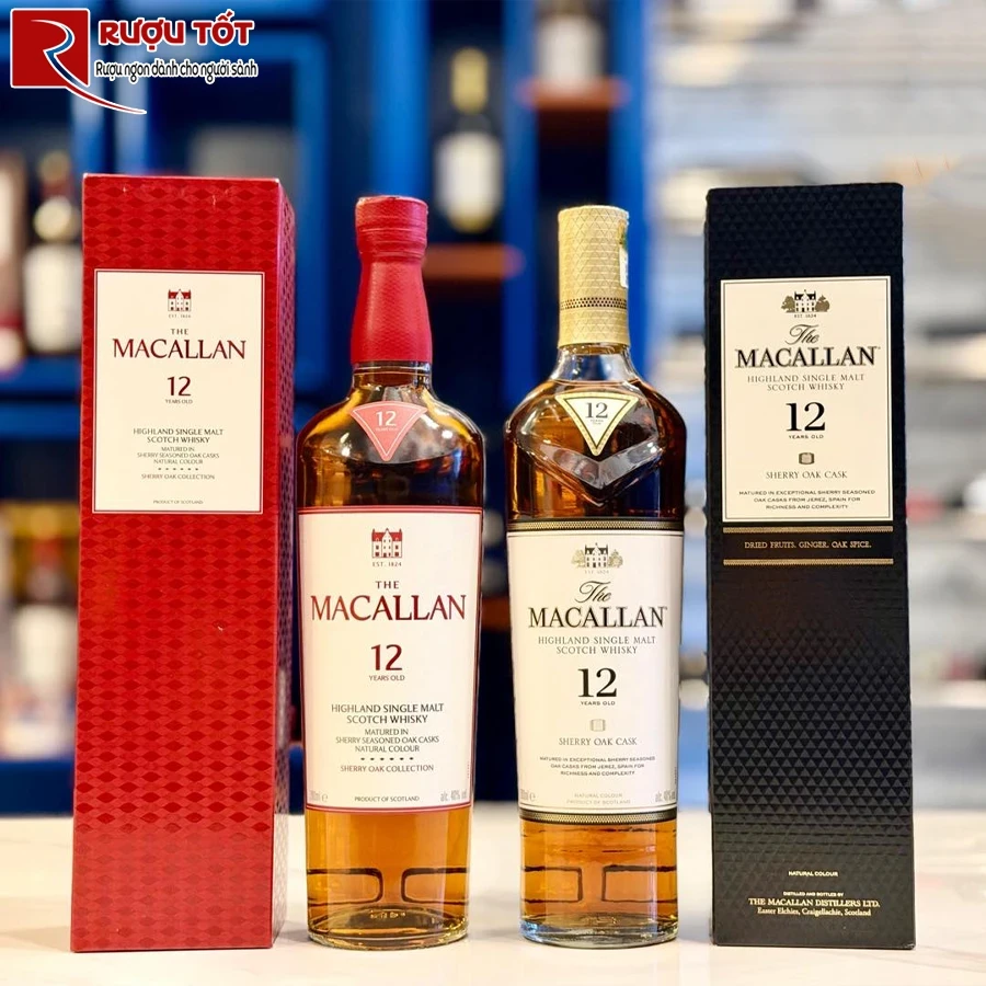 Rượu Macallan 12 Sherry 2025