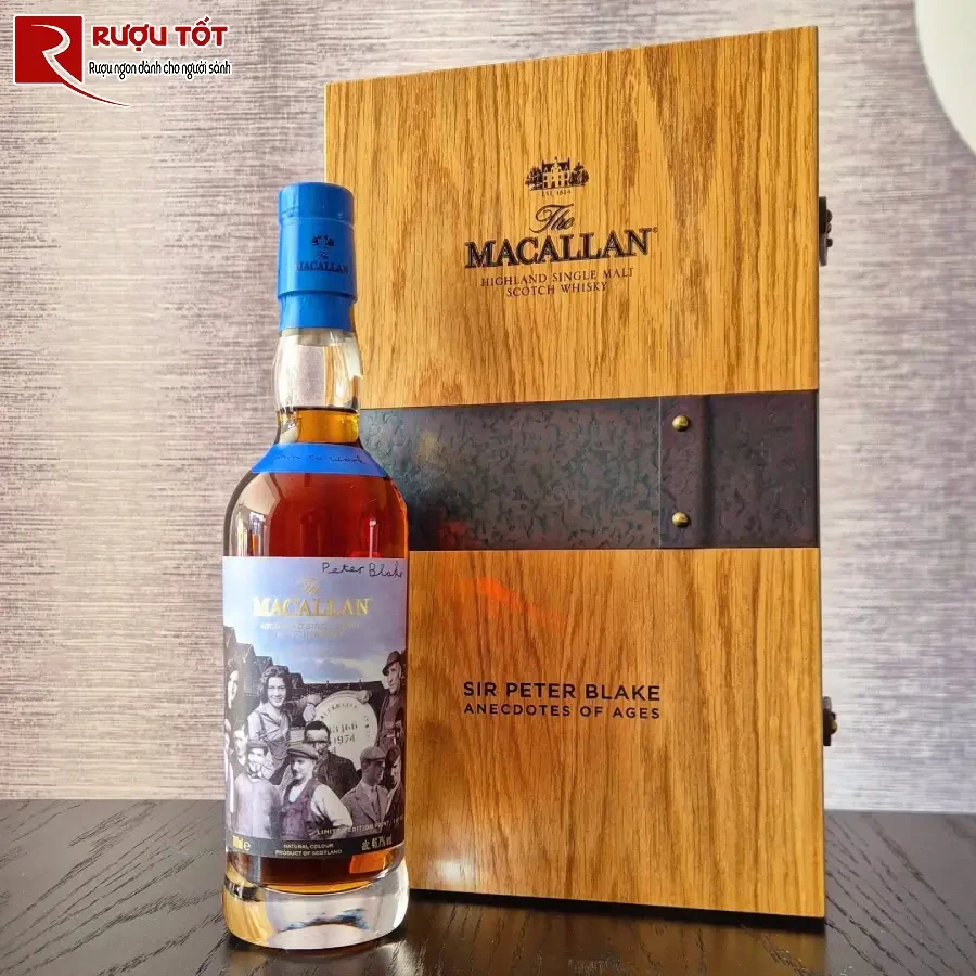 ruou macallan 1967 sir peter blake 46,7% 700ml quy hiem
