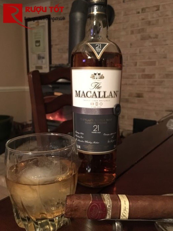Rượu Macallan 21 nhập khẩu chính hãng