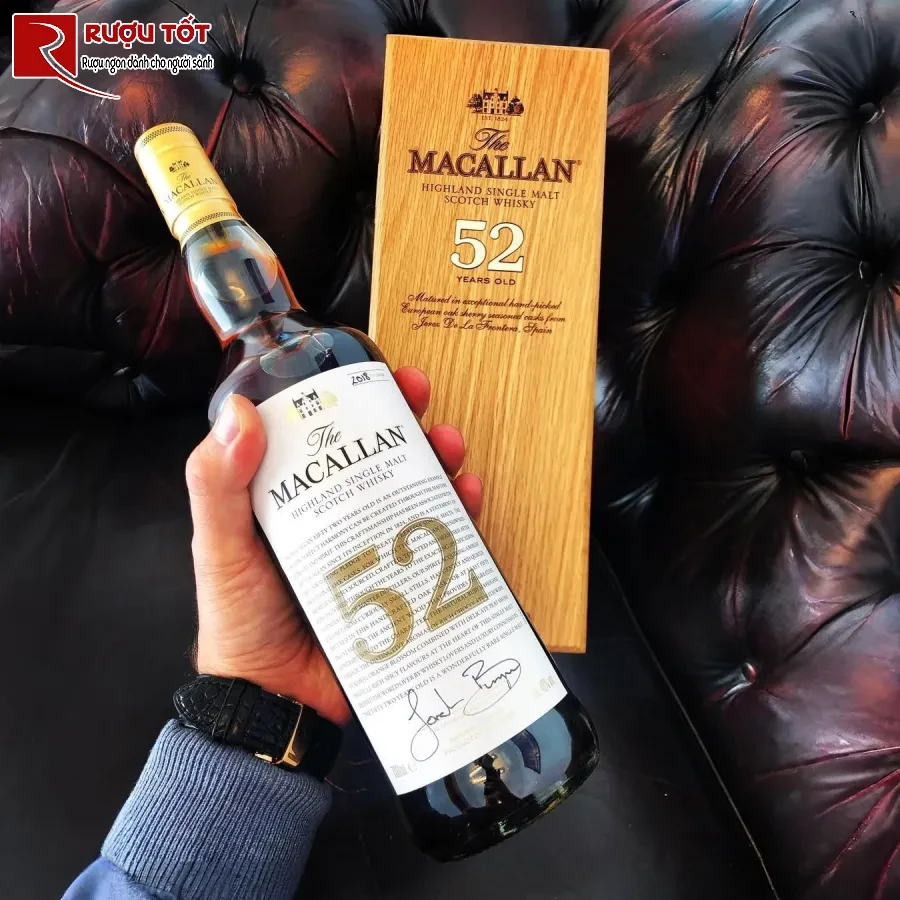 ruou Macallan 52 gia bao nhieu