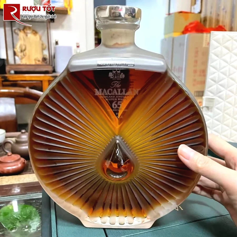 ruou macallan 65 700ml 46,3% scotland dang cap