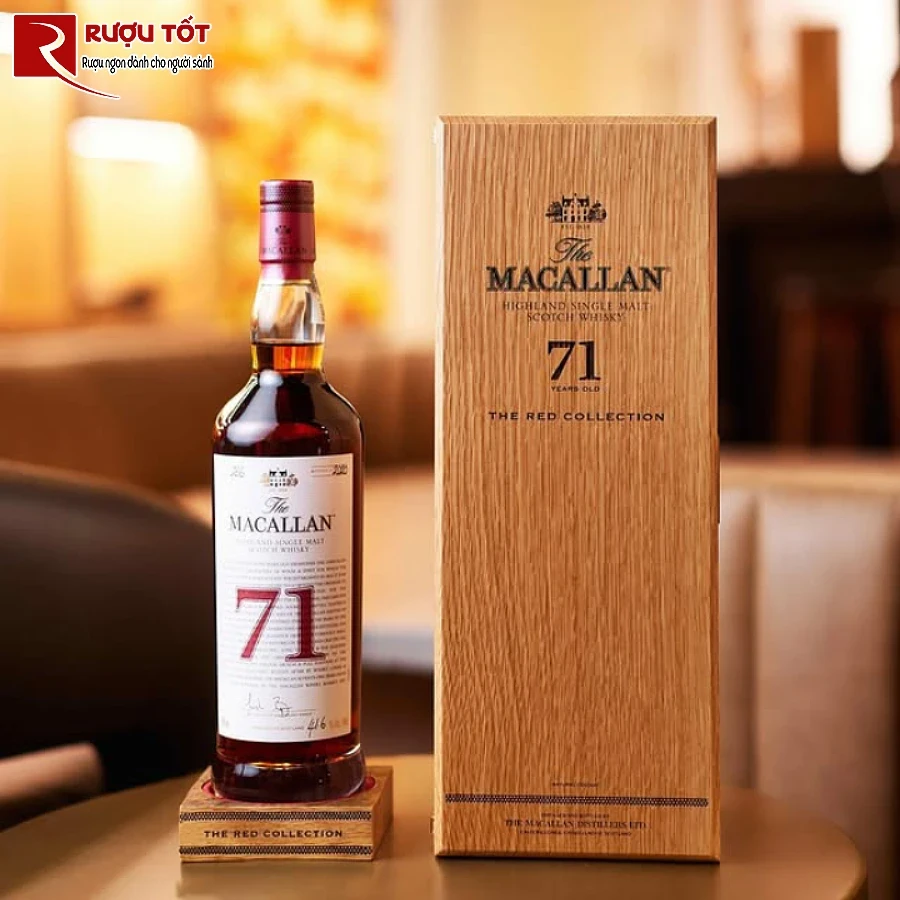ruou macallan 71 red collection 41,6% 700ml lau nam