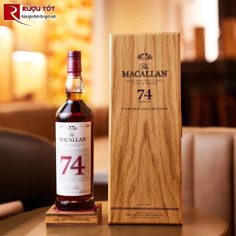 ruou macallan 74 red collection 42,6% 700ml kiet tac hiem co
