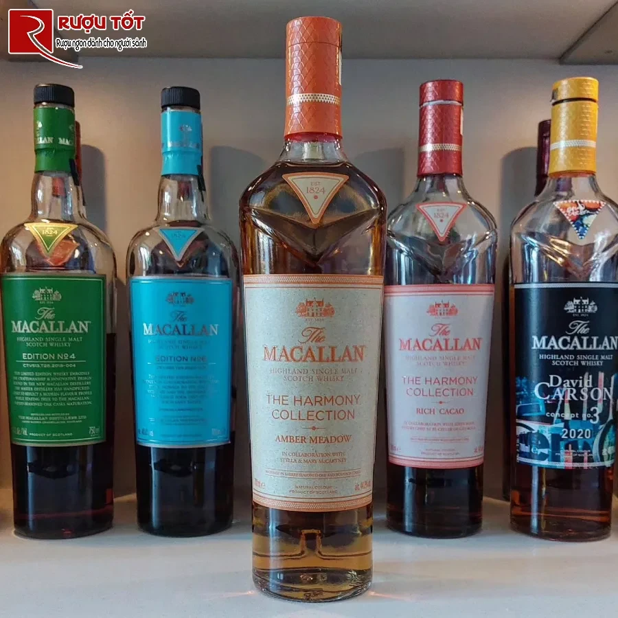 ruou macallan amber meadow harmony 44,2% 700ml hao hang