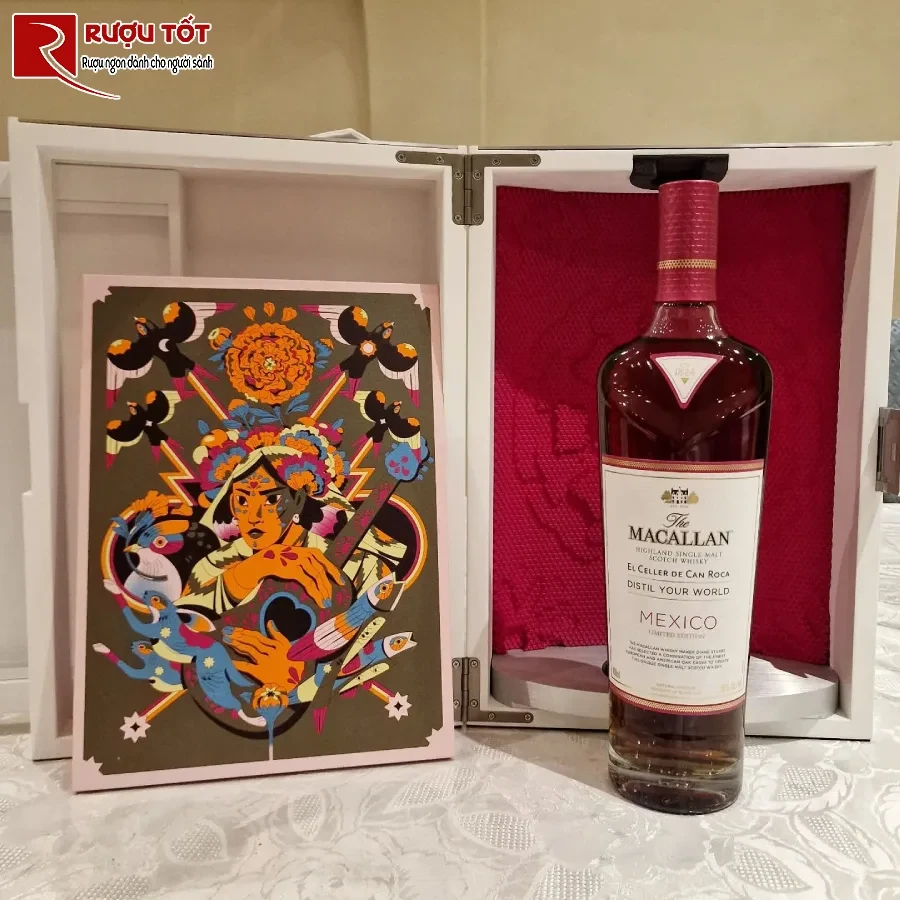 ruou macallan distil your world mexico city thuong hang