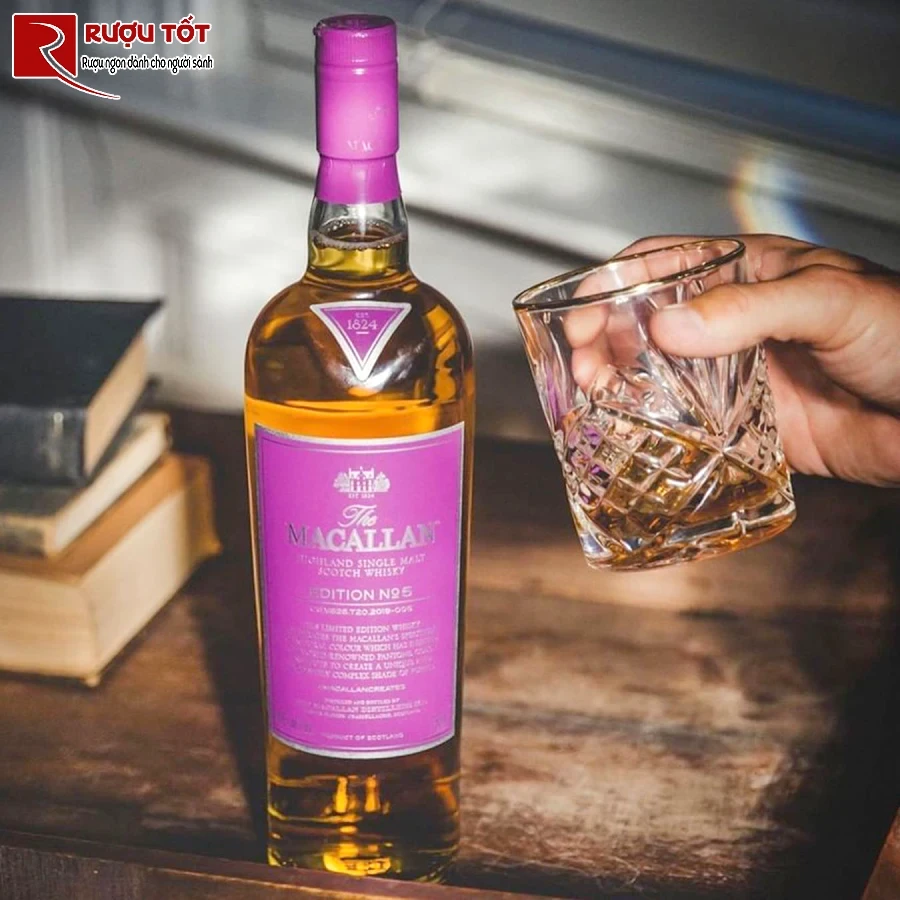 ruou macallan edition no 5 48,5% 700ml doc quyen
